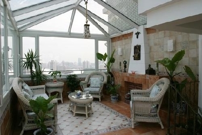 頂樓露臺陽光房