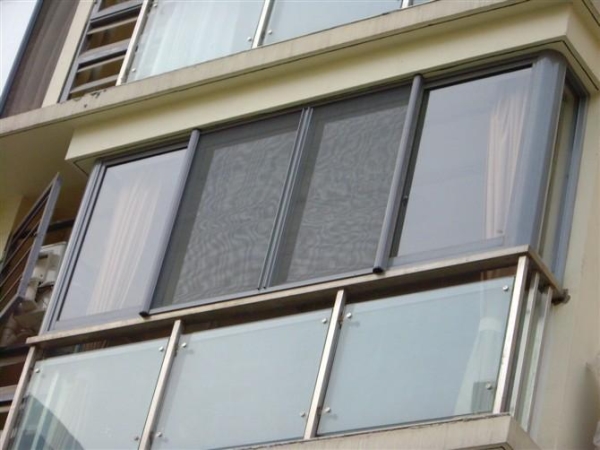 雙開(kāi)式隱形紗窗